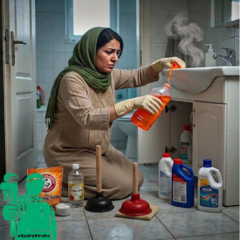 لوله بازکنی با فنر حمام گرفتگی لوله فاضلاب حمام در تهران فوری